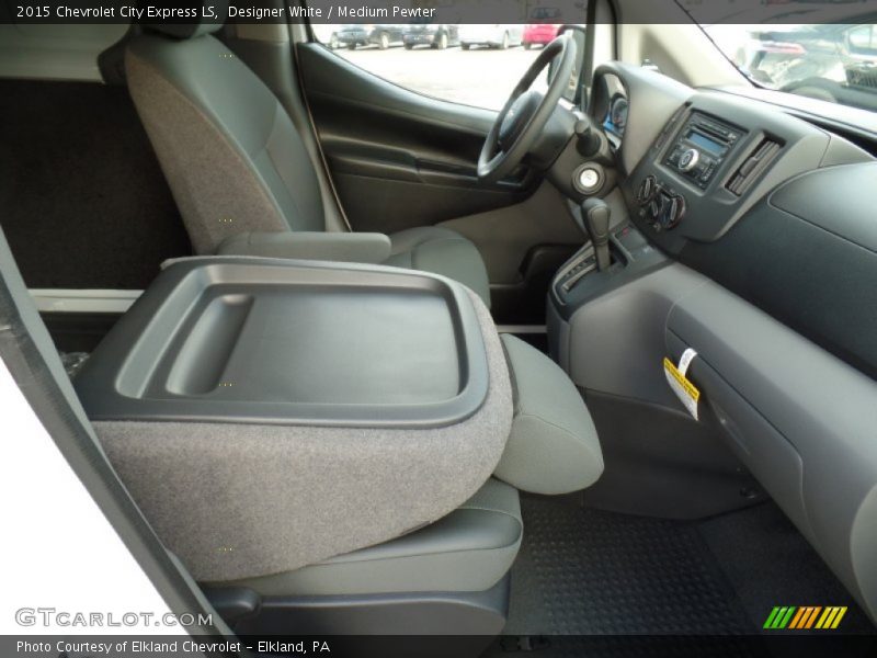 Designer White / Medium Pewter 2015 Chevrolet City Express LS