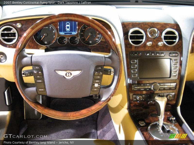 Dark Sapphire / Saffron 2007 Bentley Continental Flying Spur