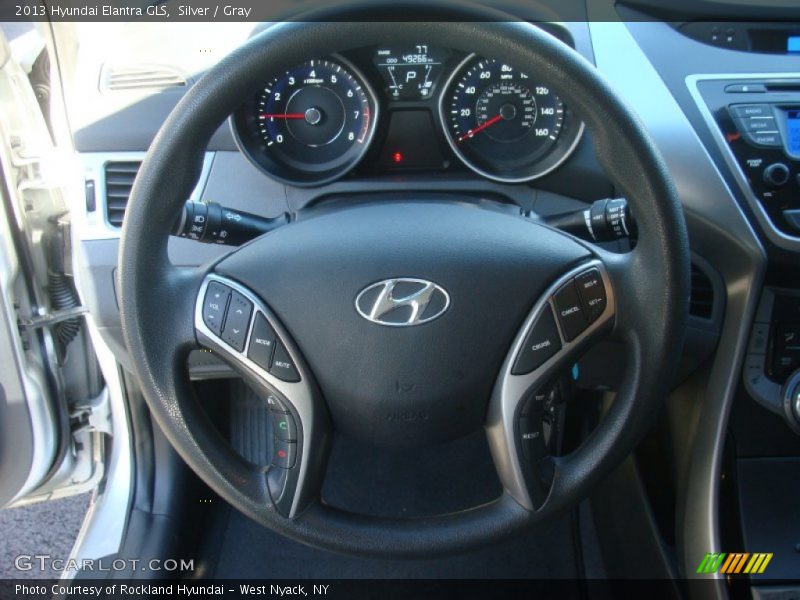 Silver / Gray 2013 Hyundai Elantra GLS