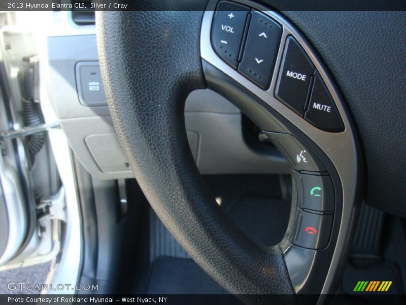 Silver / Gray 2013 Hyundai Elantra GLS