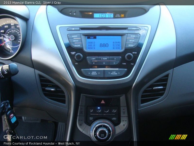 Silver / Gray 2013 Hyundai Elantra GLS