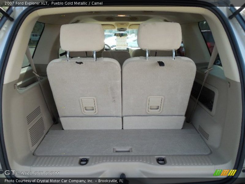 Pueblo Gold Metallic / Camel 2007 Ford Explorer XLT