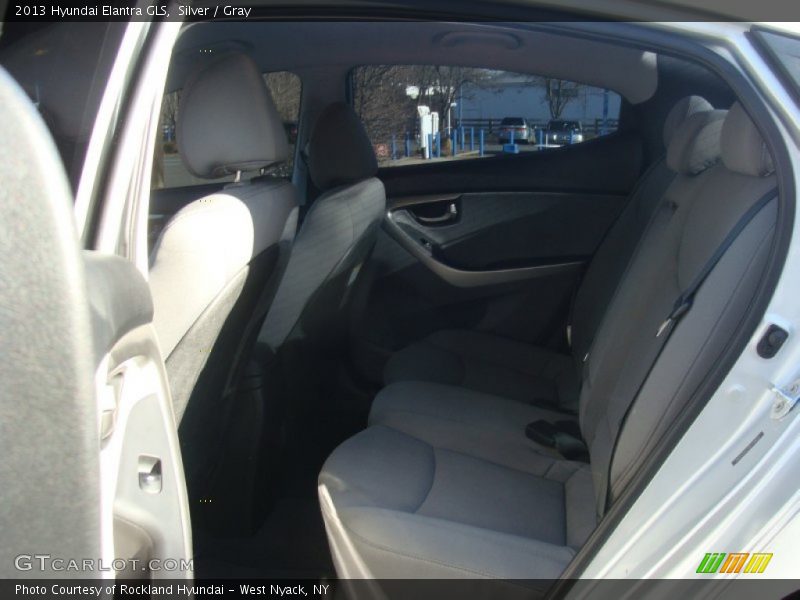 Silver / Gray 2013 Hyundai Elantra GLS