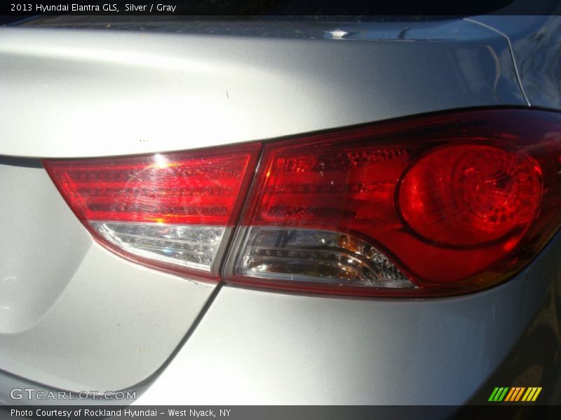 Silver / Gray 2013 Hyundai Elantra GLS
