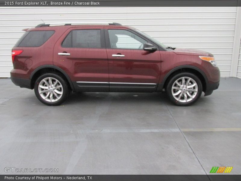  2015 Explorer XLT Bronze Fire