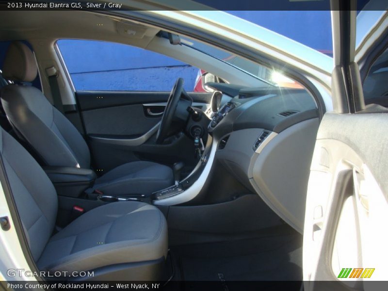 Silver / Gray 2013 Hyundai Elantra GLS