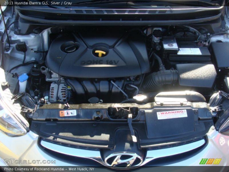 Silver / Gray 2013 Hyundai Elantra GLS