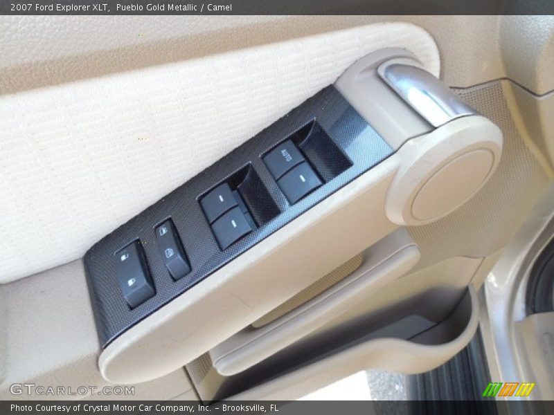 Pueblo Gold Metallic / Camel 2007 Ford Explorer XLT