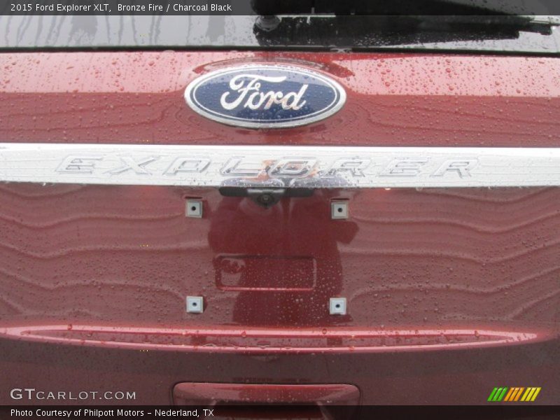 Bronze Fire / Charcoal Black 2015 Ford Explorer XLT