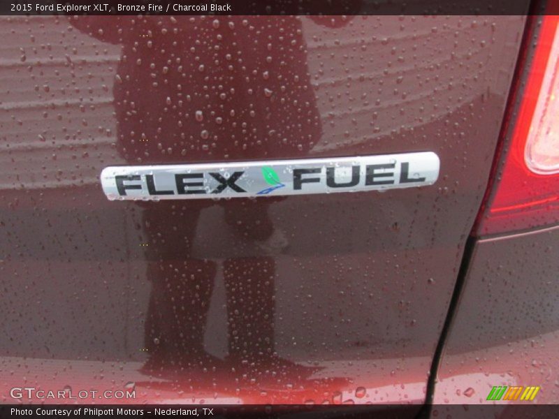 Bronze Fire / Charcoal Black 2015 Ford Explorer XLT