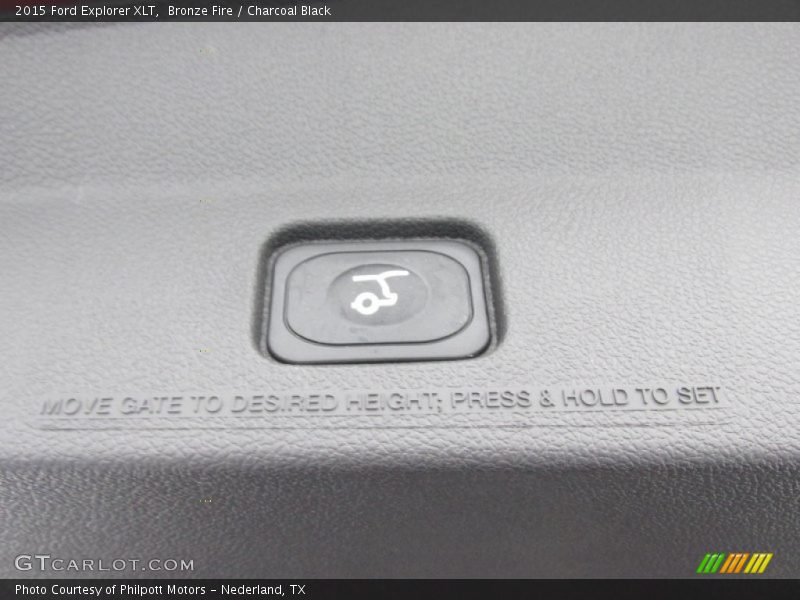 Bronze Fire / Charcoal Black 2015 Ford Explorer XLT