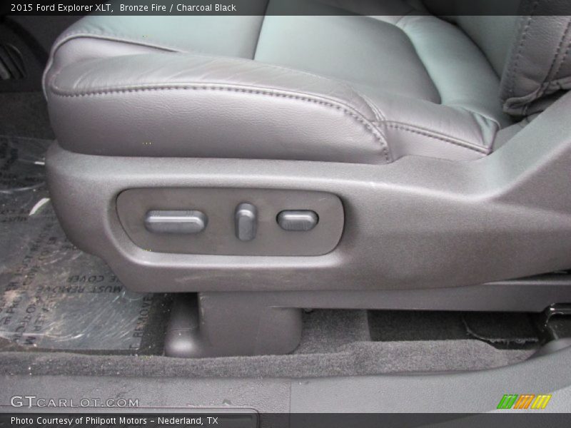 Bronze Fire / Charcoal Black 2015 Ford Explorer XLT