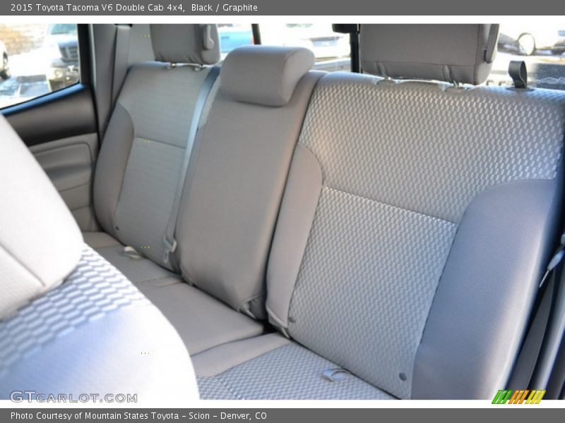 Black / Graphite 2015 Toyota Tacoma V6 Double Cab 4x4