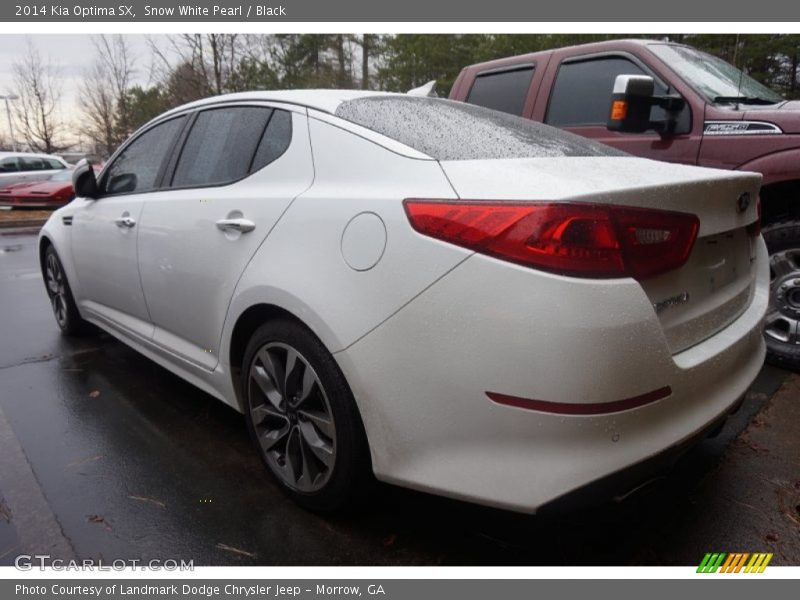  2014 Optima SX Snow White Pearl
