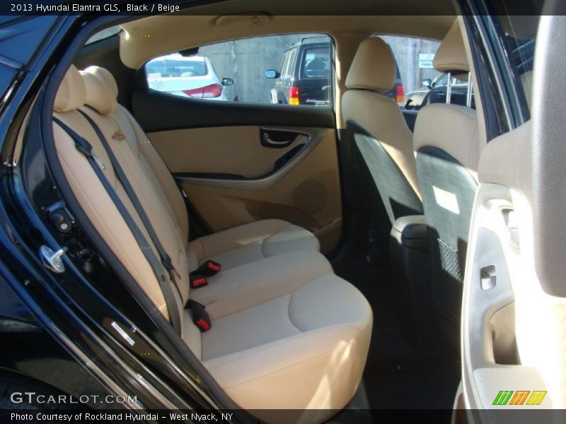 Black / Beige 2013 Hyundai Elantra GLS