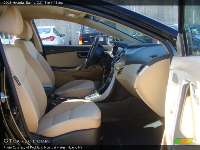 Black / Beige 2013 Hyundai Elantra GLS