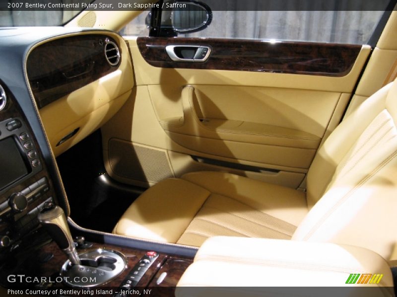 Dark Sapphire / Saffron 2007 Bentley Continental Flying Spur