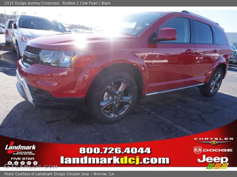 Redline 2 Coat Pearl / Black 2015 Dodge Journey Crossroad