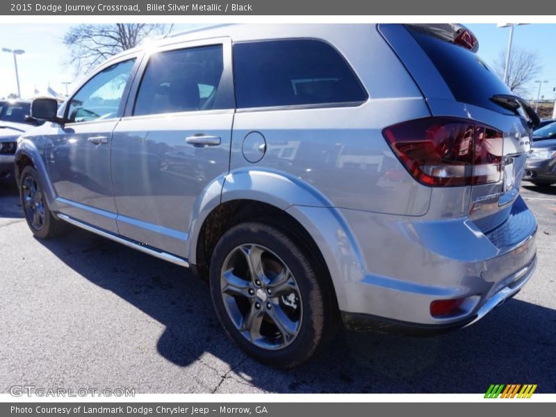 Billet Silver Metallic / Black 2015 Dodge Journey Crossroad