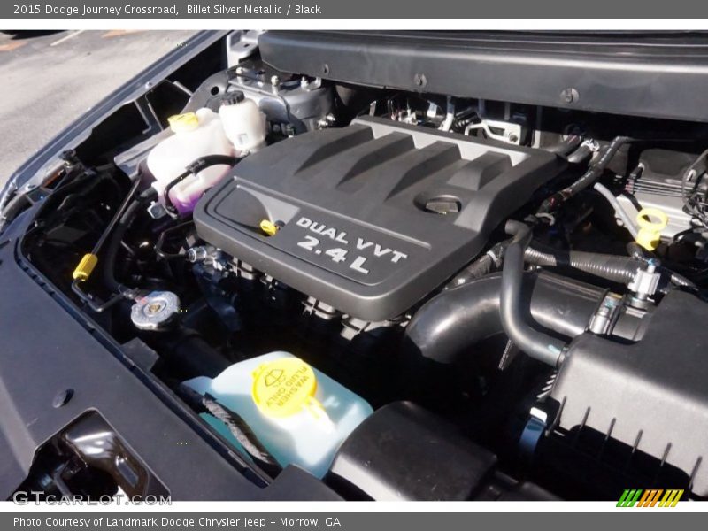 Billet Silver Metallic / Black 2015 Dodge Journey Crossroad