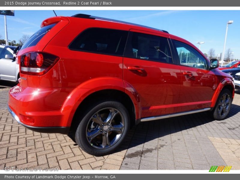 Redline 2 Coat Pearl / Black 2015 Dodge Journey Crossroad