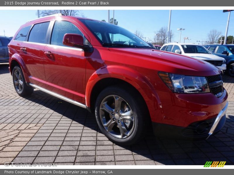 Redline 2 Coat Pearl / Black 2015 Dodge Journey Crossroad