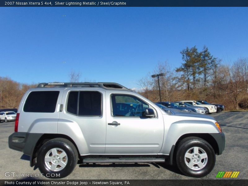 Silver Lightning Metallic / Steel/Graphite 2007 Nissan Xterra S 4x4