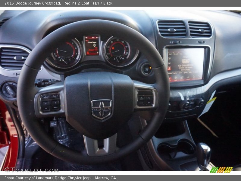Redline 2 Coat Pearl / Black 2015 Dodge Journey Crossroad
