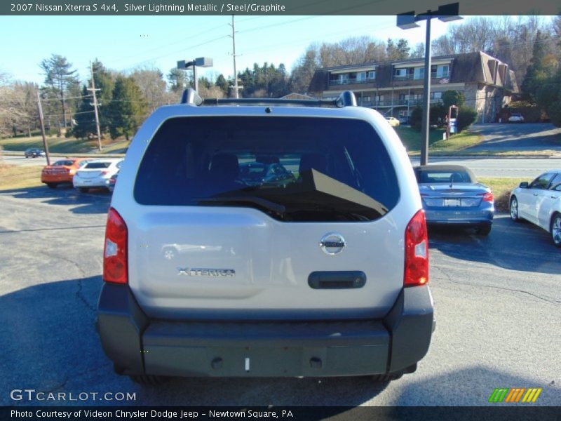 Silver Lightning Metallic / Steel/Graphite 2007 Nissan Xterra S 4x4