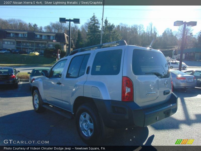 Silver Lightning Metallic / Steel/Graphite 2007 Nissan Xterra S 4x4