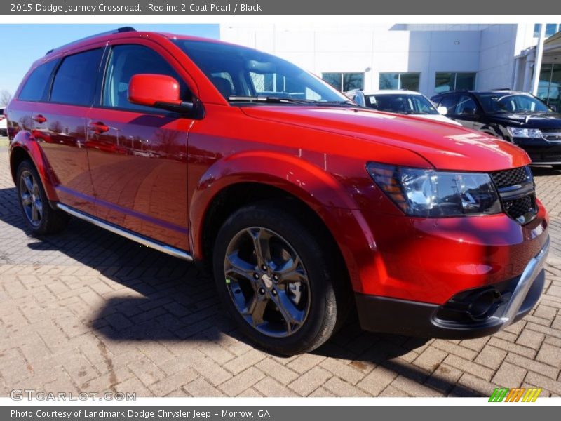 Redline 2 Coat Pearl / Black 2015 Dodge Journey Crossroad
