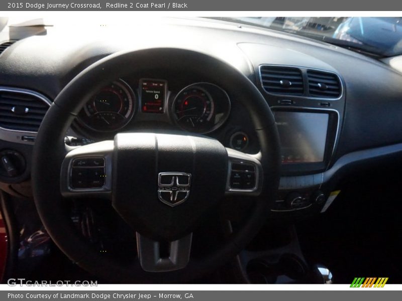 Redline 2 Coat Pearl / Black 2015 Dodge Journey Crossroad