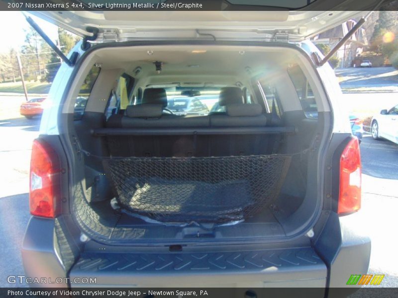 Silver Lightning Metallic / Steel/Graphite 2007 Nissan Xterra S 4x4