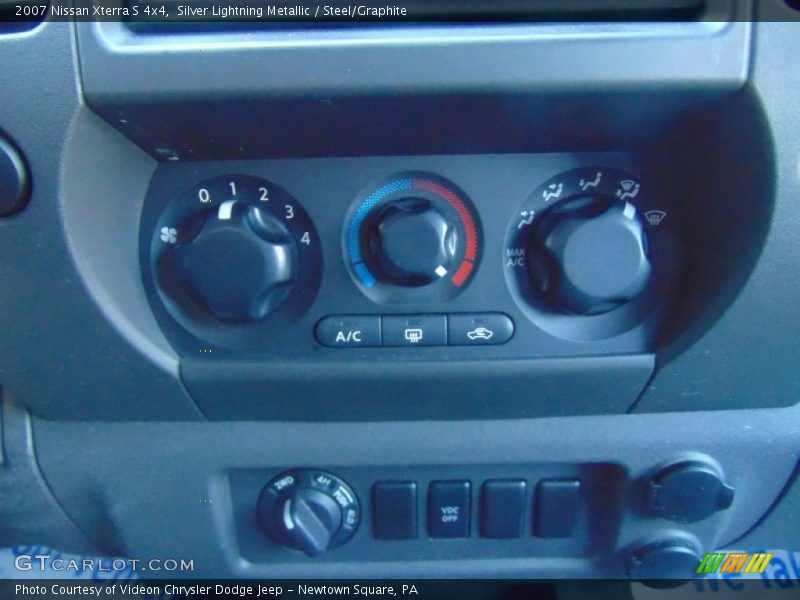 Silver Lightning Metallic / Steel/Graphite 2007 Nissan Xterra S 4x4
