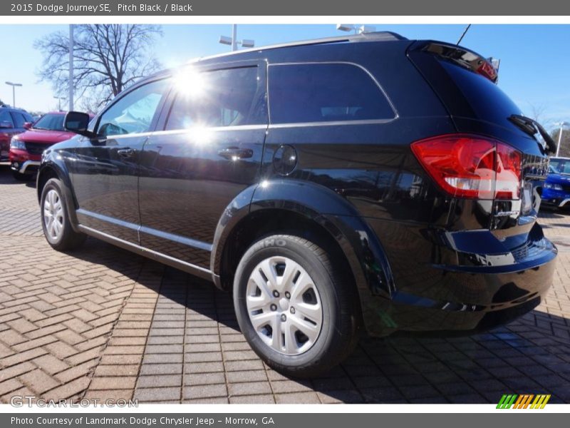 Pitch Black / Black 2015 Dodge Journey SE