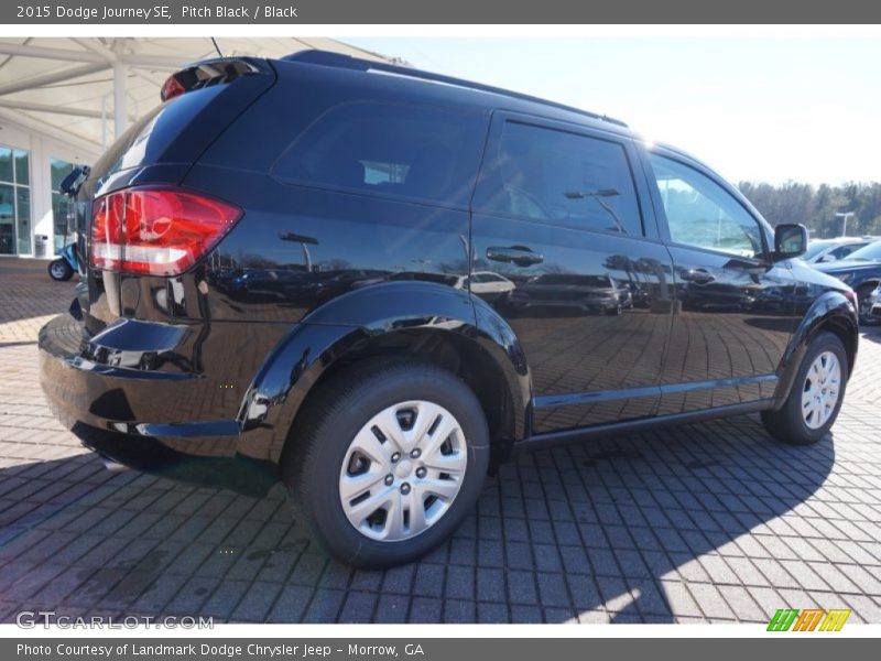 Pitch Black / Black 2015 Dodge Journey SE