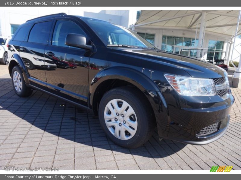 Pitch Black / Black 2015 Dodge Journey SE