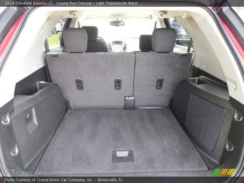 Crystal Red Tintcoat / Light Titanium/Jet Black 2014 Chevrolet Equinox LT