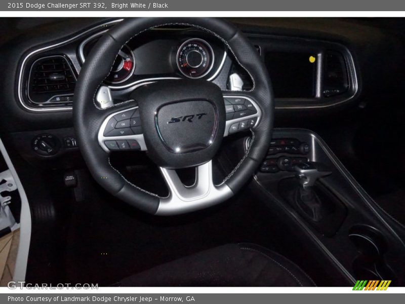 Bright White / Black 2015 Dodge Challenger SRT 392