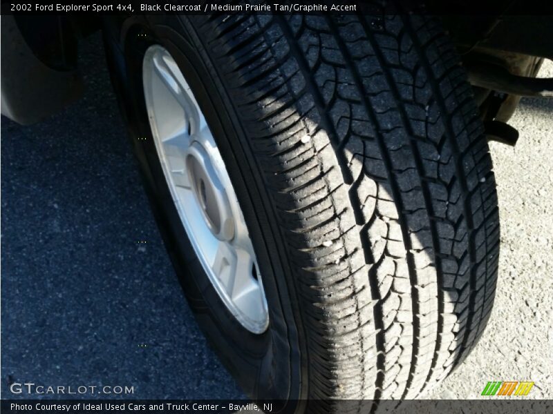 Black Clearcoat / Medium Prairie Tan/Graphite Accent 2002 Ford Explorer Sport 4x4