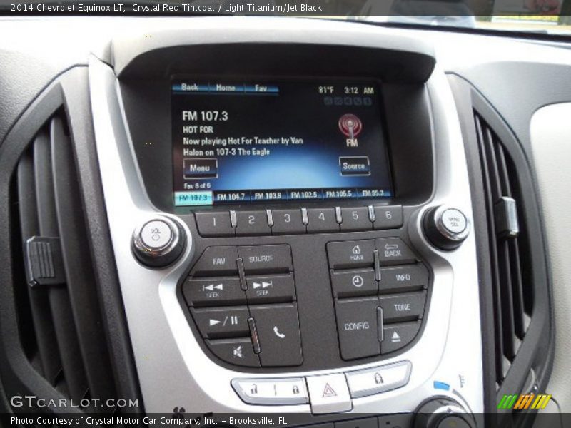 Crystal Red Tintcoat / Light Titanium/Jet Black 2014 Chevrolet Equinox LT