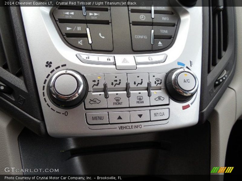 Crystal Red Tintcoat / Light Titanium/Jet Black 2014 Chevrolet Equinox LT