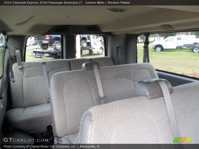 Summit White / Medium Pewter 2014 Chevrolet Express 3500 Passenger Extended LT