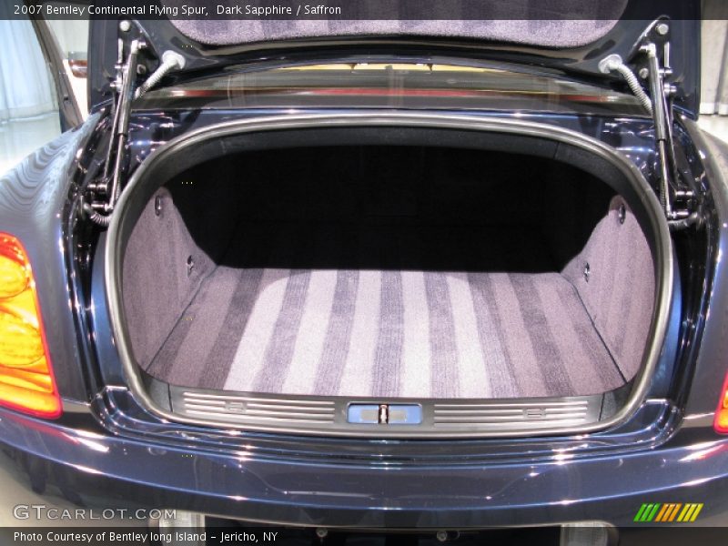 Dark Sapphire / Saffron 2007 Bentley Continental Flying Spur