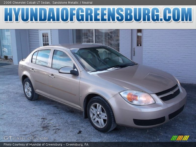 Sandstone Metallic / Neutral 2006 Chevrolet Cobalt LT Sedan