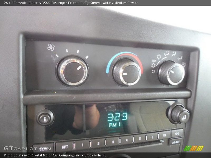 Summit White / Medium Pewter 2014 Chevrolet Express 3500 Passenger Extended LT