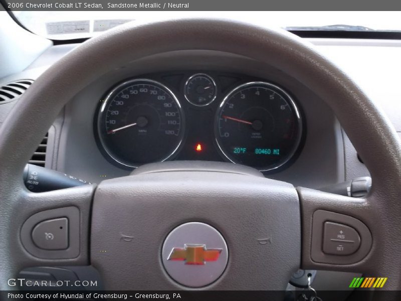 Sandstone Metallic / Neutral 2006 Chevrolet Cobalt LT Sedan