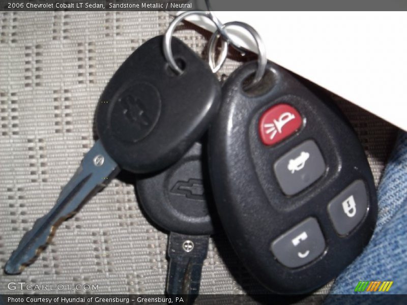 Sandstone Metallic / Neutral 2006 Chevrolet Cobalt LT Sedan