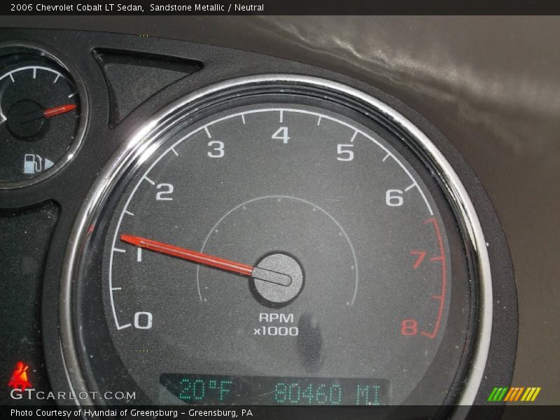 Sandstone Metallic / Neutral 2006 Chevrolet Cobalt LT Sedan