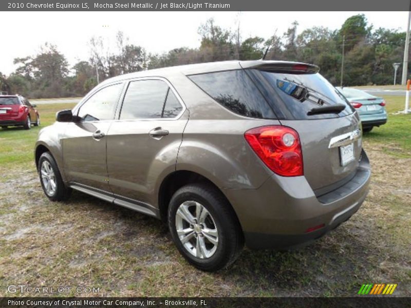 Mocha Steel Metallic / Jet Black/Light Titanium 2010 Chevrolet Equinox LS